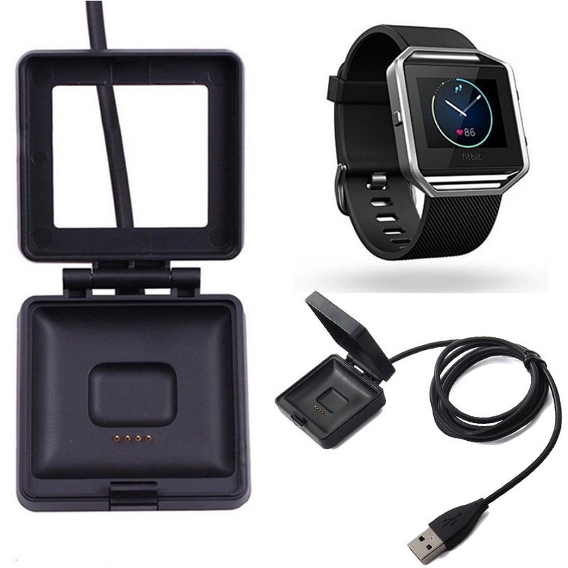 EXMRAT Compatible with Fitbit Blaze Charger, Replacement Charging Cable Charger Dock Cradles for Fitbit Blaze Smart Watch - Image 4